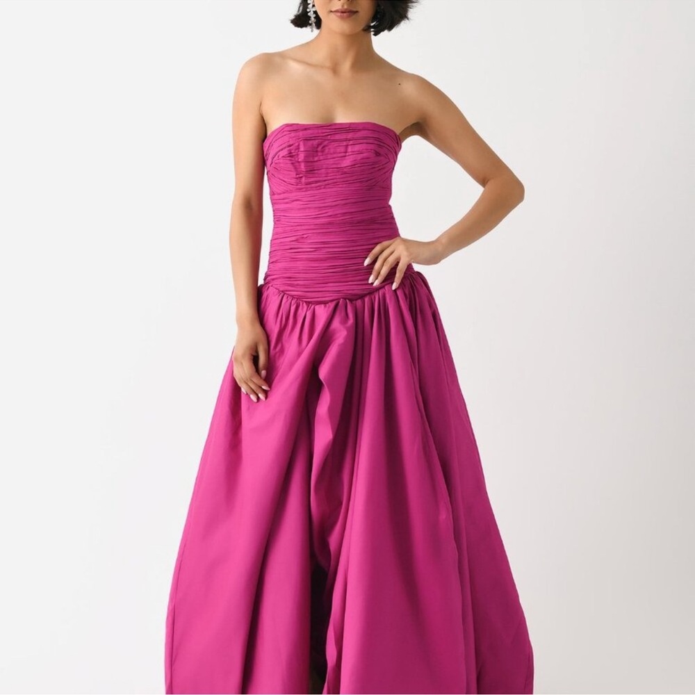 VIOLETTE BUBBLE HEM MAXI DRESS